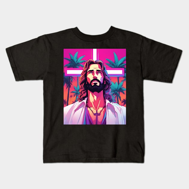 Jesus Christ Do Good to People Who Try to Harm You Kids T-Shirt by animegirlnft